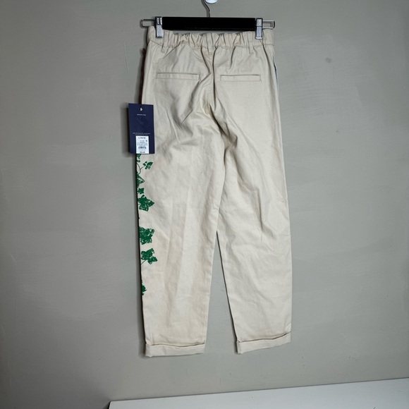 Rowing Blazers Youth Ivy Vine Print Khaki Pants - Picture 4 of 9